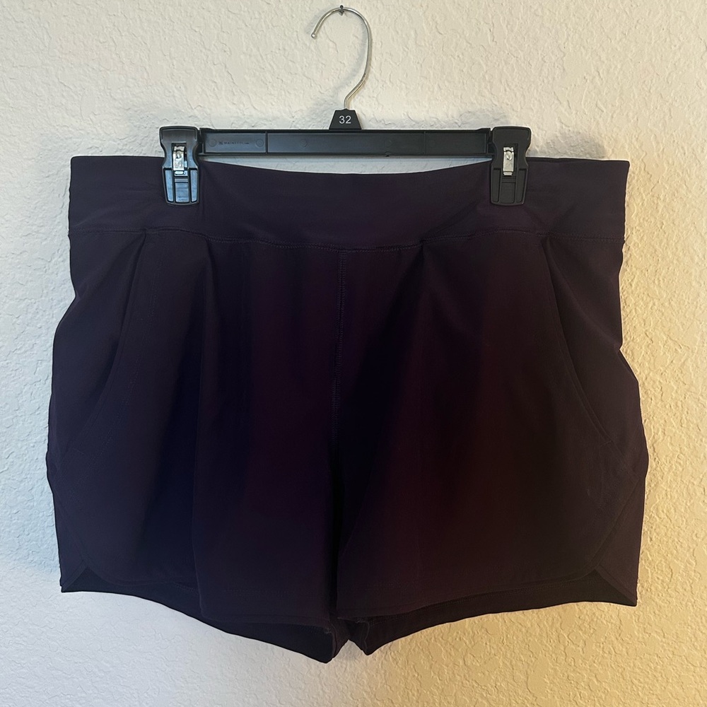 Lands' End Women's Deep Plum Board Shorts